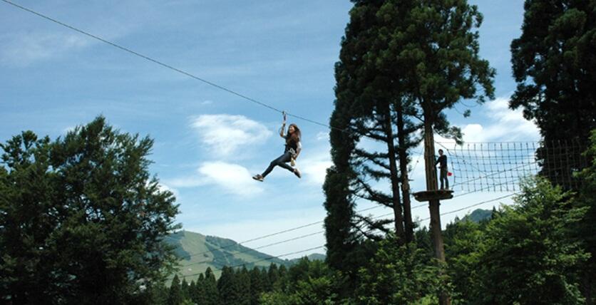 フォレストアドベンチャー湯沢中里