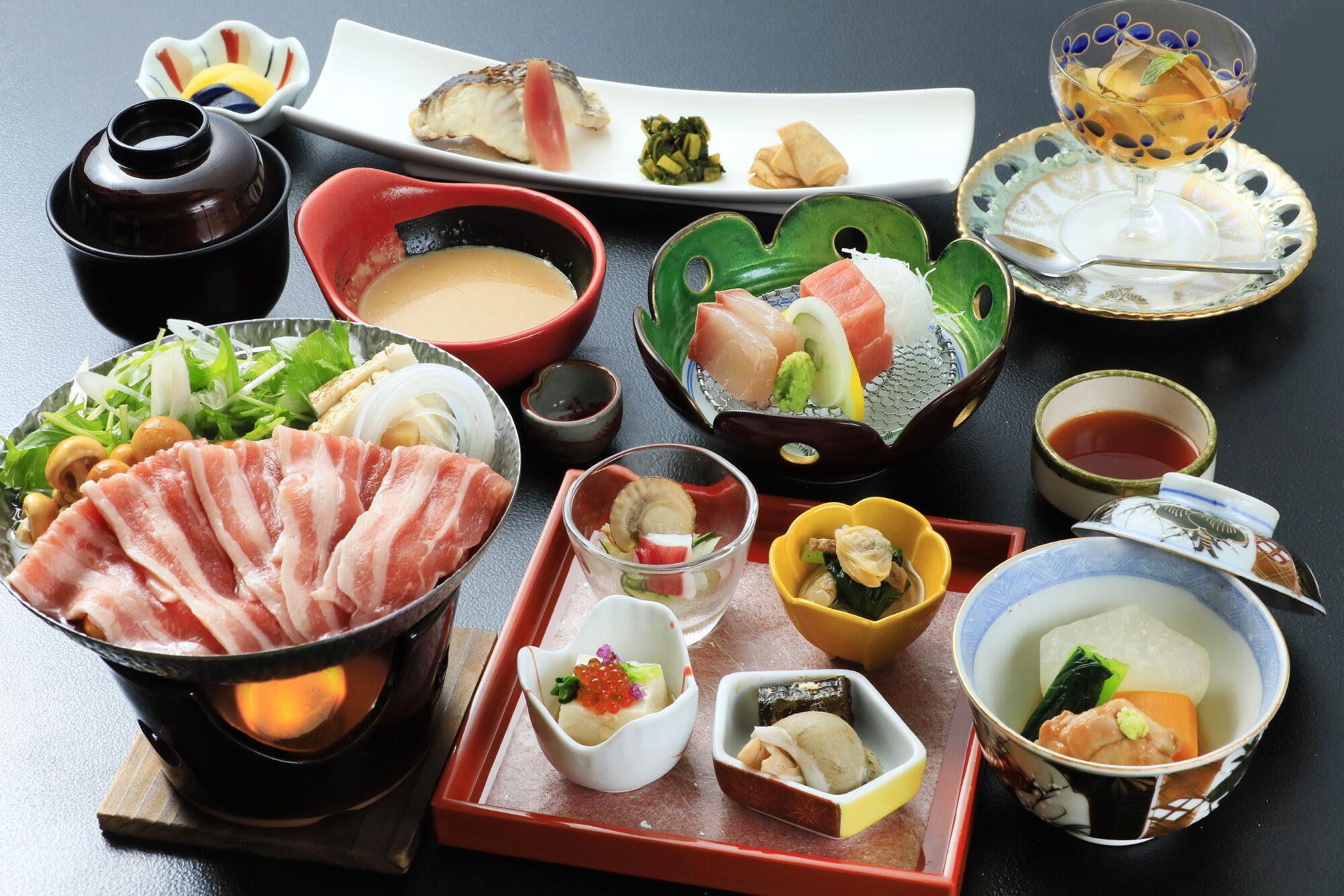 わんちゃんとお泊り部屋食基本スタイル「幸」