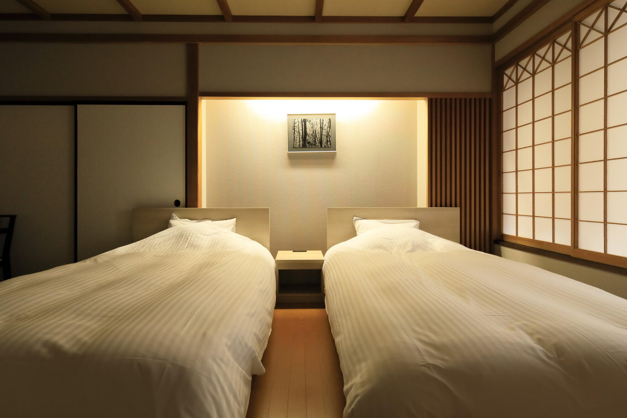 ツインベット付和洋室